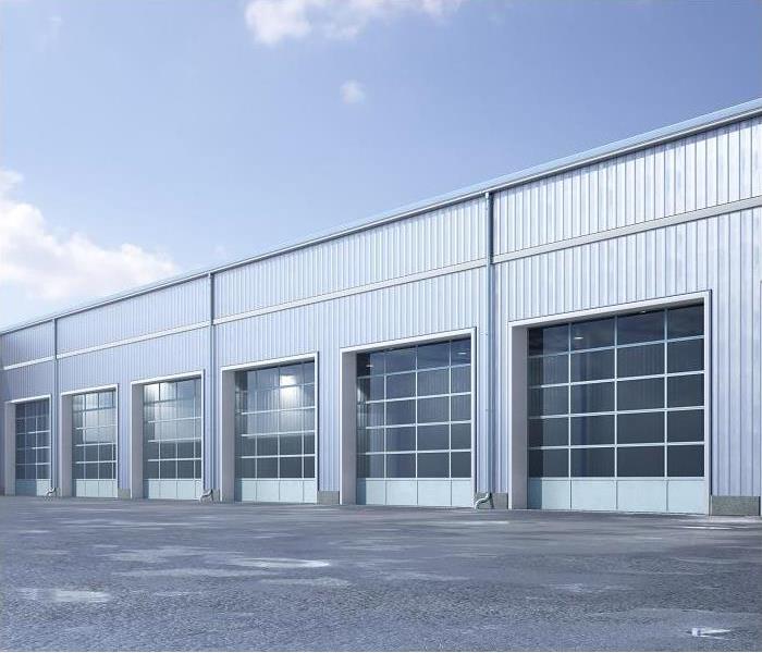 Outside view of warehouse